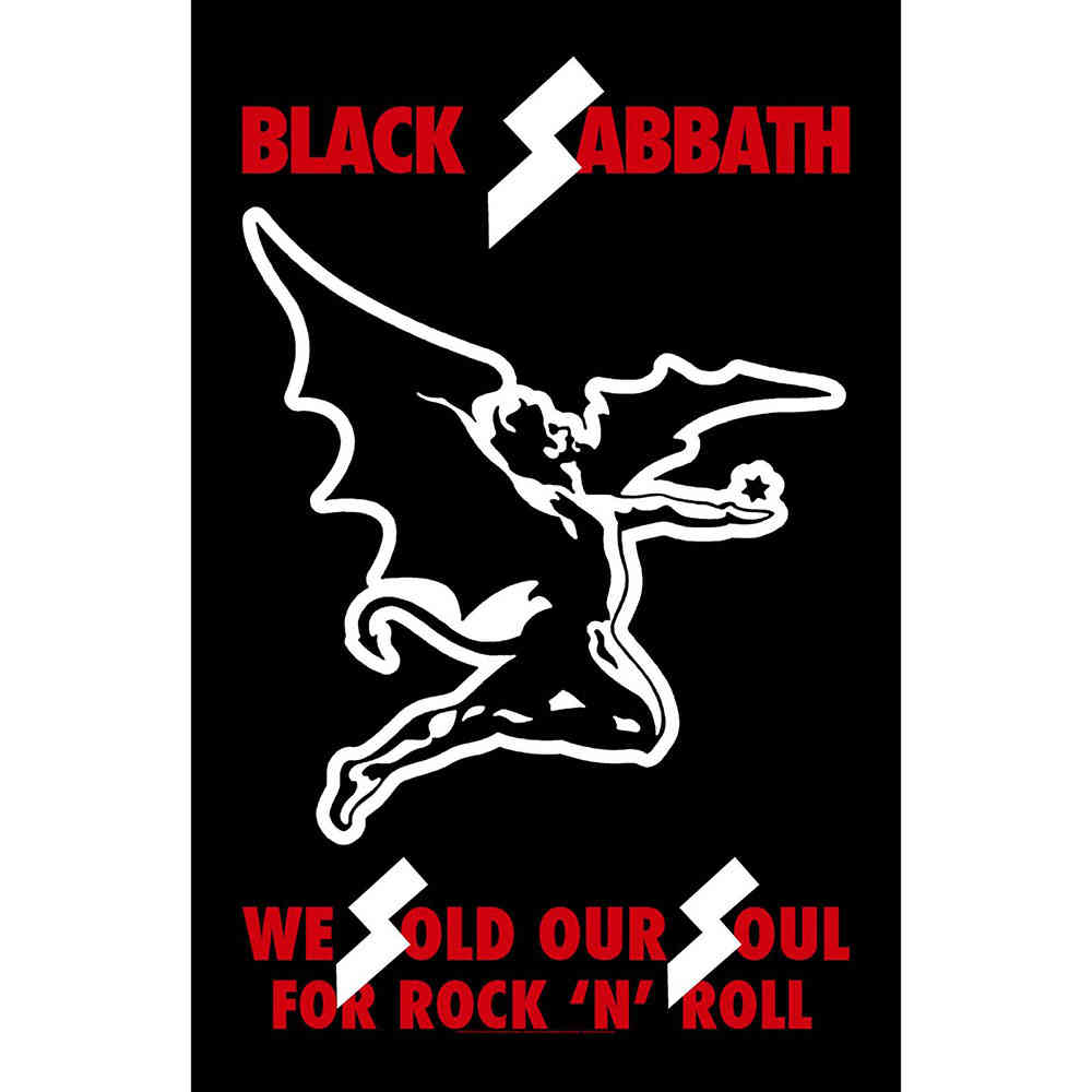 Black Sabbath - We Sold Our Souls Textilposter - Mehrfarben